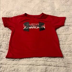 Under Armour Kids Red T-Shirt
